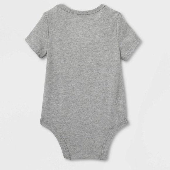 "My First Pride" Grey & Rainbow Onesie - Picture 3 of 5